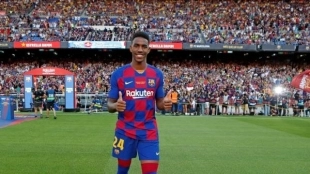 El lateral izquierdo, pretendido por numerosos clubes. Foto: Getty