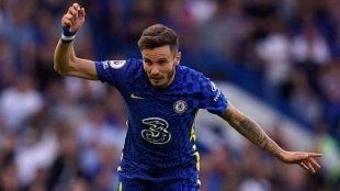 Saúl Ñíguez no está contando con oportunidades en el Chelsea. Foto: Getty