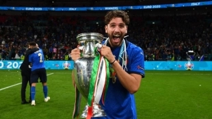 Locatelli, una de las grandes revelaciones de la Eurocopa. Foto: Getty