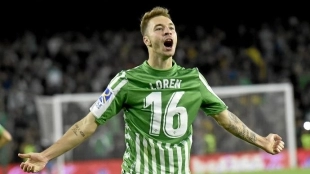 Loren a un paso de abandonar el Real Betis. Foto: Estadio Deportivo