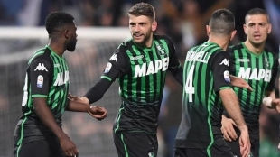 Los 3 jugadores del Sassuolo que podrían fichar por equipos TOP