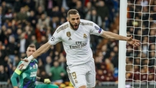 Karim Benzema es el jugador que más puntos fantasy acumula en este inicio de temporada. Foto: Getty