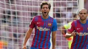 Sergi Roberto podría salir del FC Barcelona. Foto: Getty