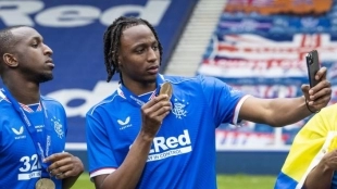 Joe Aribo podría recalar en la Premier League. Foto: Rangers FC