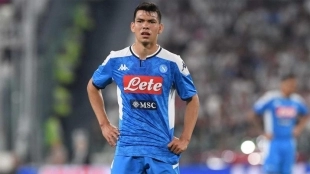 Hirving Lozano podría salir del SSC Napoli próximamente. Foto: Getty