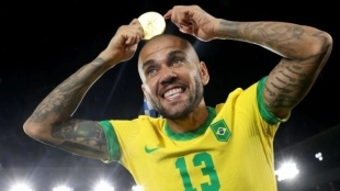 Dani Alves está, actualmente, sin equipo. Foto: Getty