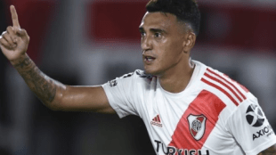 Matías Suárez y los rumores de una salida de River Plate "Foto: Olé"