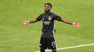 "Maxwel Cornet, la bestia negra del Manchester City. Foto: Getty Images"