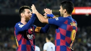 Messi-Suárez, ¿juntos de nuevo? Foto: haberler.com