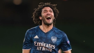 El Galatasaray cierra la llegada invernal de Mohamed Elneny "Foto: Getty"