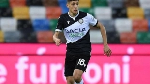 El Atlético de Madrid no se olvida de Nahuel Molina Lucero