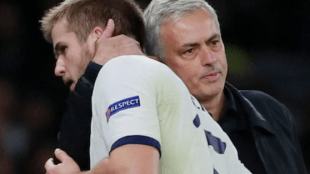 Eric Dier, una de las obras maestras de Mourinho en el Tottenham "Foto: Telegraph"