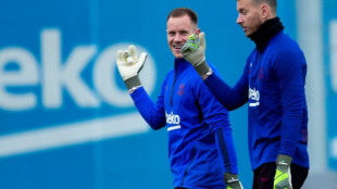 Una alternativa para la portería del Fútbol Club Barcelona "Foto: Marca"