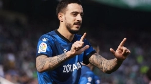 Joselu, nuevo delantero del RCD Espanyol