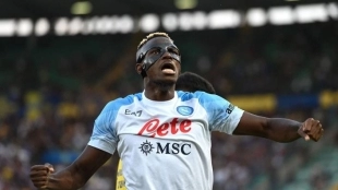 El Napoli fija el precio de Osimhen y elige a su reemplazante