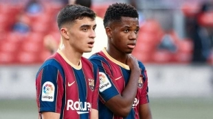 El once del Barcelona del futuro: repleto de canteranos de La Masía. Foto: As