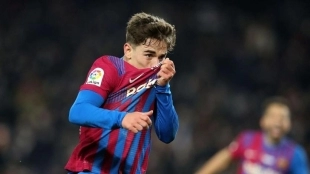 En peligro la renovación de Gavi con el Barça