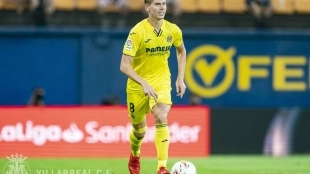 El argentino tiene pie y medio dentro del submarino amarillo. Foto: @VillarrealCF