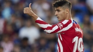 Preocupación por el bajón de Morata / Eldesmarque.com