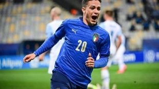 Raspadori, cada vez más cerca del Inter de Milán