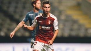 El jugador portugués es el capitán del SC Braga. Foto: Getty