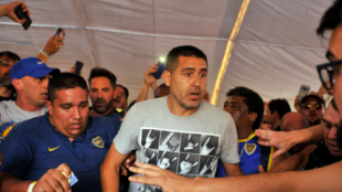 Riquelme recibió duras críticas de un icono del Xeneize "Foto: Olé"