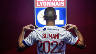 Slimani, un delantero idóneo para el Olympique de Lyon "Foto: OL"