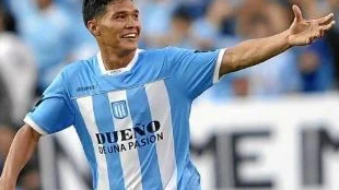 La rajada en Racing a Teo Gutiérrez "Foto: RedGol"