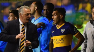 La guerra entre Alfaro y Tevez continúa "Foto: Sanrafaelino"