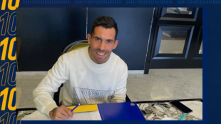 Tévez renueva con Boca