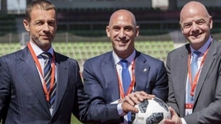 La lucha sigue, ahora con la UEFA y la FIFA "Foto: Marca"