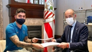 Unai Núñez renueva con el Athletic Club. Foto: athletic.elcorreo.com