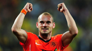 "Sneijder podría seguir los pasos de Robben para volver a jugar al fútbol. Foto: Getty Images"