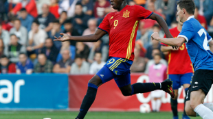 ¿Iñaki Williams es invisible para Luis Enrique? "Foto: SEFutbol"