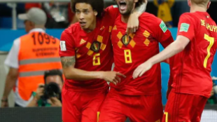 Axel Witsel y Marouane Fellaini, cerca de regresar a Bélgica "Foto: New York Post"