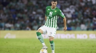 El argentino podría salir del Betis el año que viene. Foto: @RealBetis