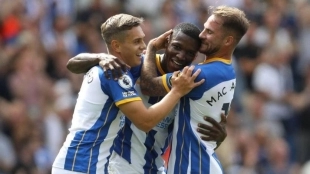Los increíbles precios que pide el Brighton por Mac Allister y Caicedo - Foto: VAR Ecuador