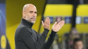 Pep Guardiola, entrenador del Manchester City. Foto: La Vanguardia