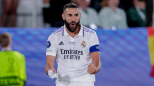 Preocupación con la sequía de Benzema / Dazn.com