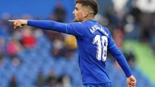 El uruguayo es del gusto de Manuel Pellegrini. Foto: @GetafeCF