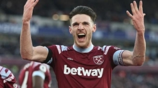 El Manchester City presiona por el fichaje de Declan Rice