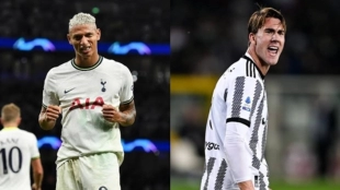 Richarlison y Vlahovic, los favoritos de Ancelotti para acompañar a Benzema