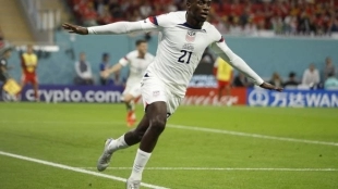 El Sevilla vuelve a la carga por Timothy Weah - Foto: Infobae