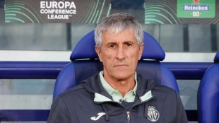 Quique Setién, entrenador del Villarreal. Foto: MARCA