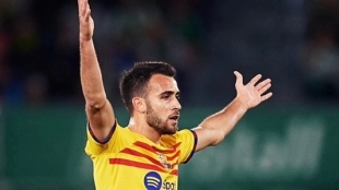 Eric García de mediocentro, una nueva solución para Xavi