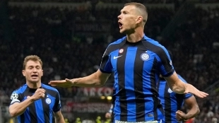 El Inter teme por el adiós de Dzeko