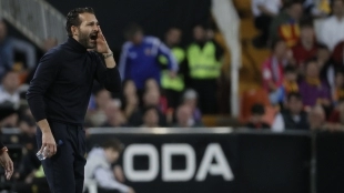 Baraja deja en el aire su futuro como entrenador del Valencia