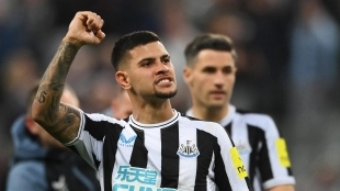 El Newcastle, a un paso de cerrar la renovación de Bruno Guimarães