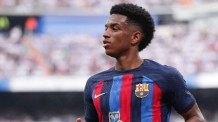 Balde deja caer su renovación con el Barcelona