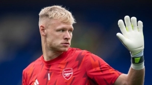 Aaron Ramsdale, dispuesto a irse del Arsenal en enero